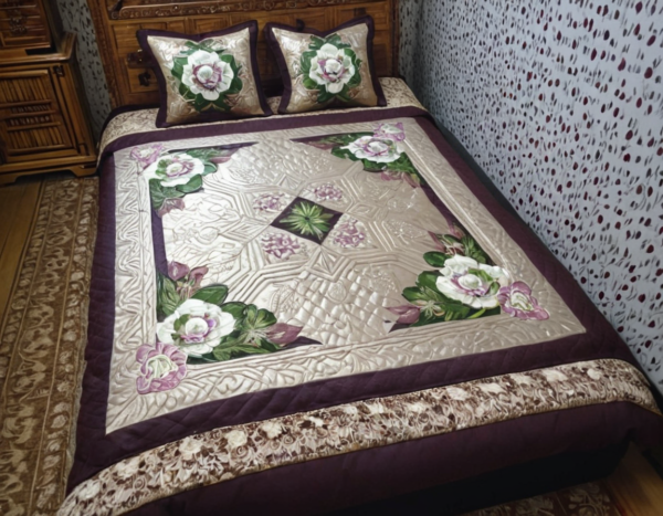 Ethereal Bloom Bedsheet